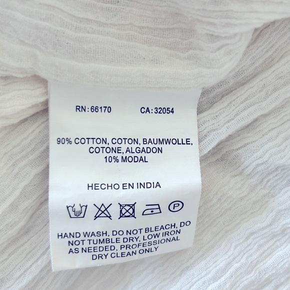 Flannel by Anthropologie Talara Drop-Waist Gauzy Boho Dress Size 1 (Small) - Picture 11 of 12